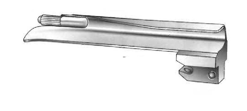 Guedel -Negus laryngoscope spatula, Fiber Optics - Figure 2