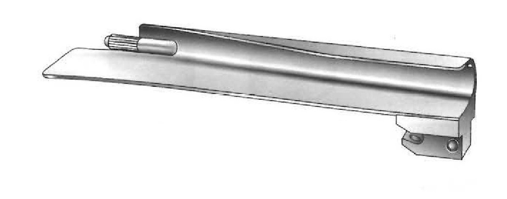 Guedel -Negus laryngoscope spatula, Fiber Optics - Figure 4