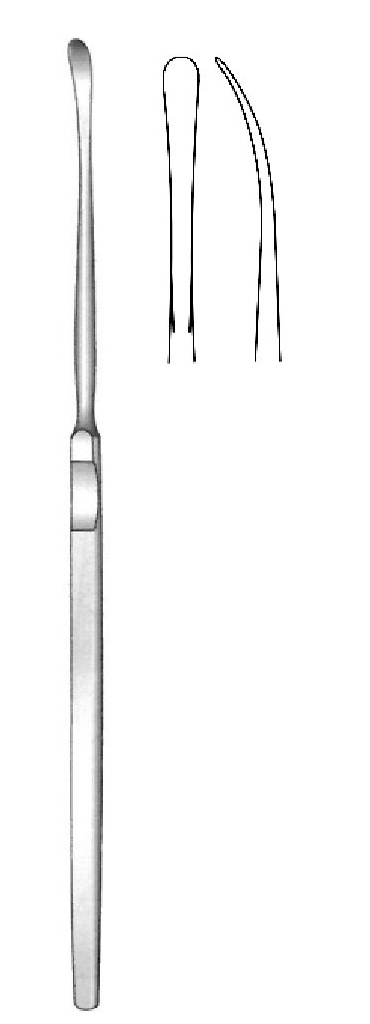 Halle Septum Elevator - Length = 16 cm / 6-1 / 4 ", tip = 3.5 mm