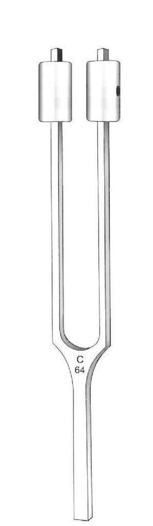 Diapasón Hartmann con abrazadera - C 64