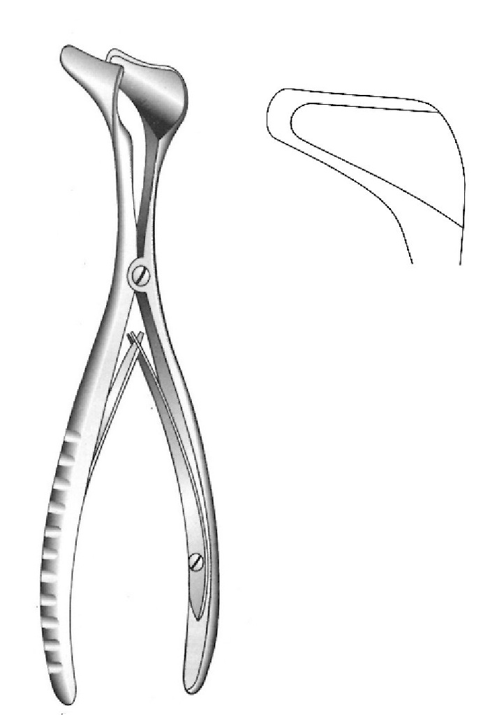 Nasal factor Hartmann -Halle, Figure 1 - Length = 15 cm / 6 "