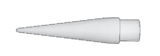 Ligador hemorroidal, cono de teflón