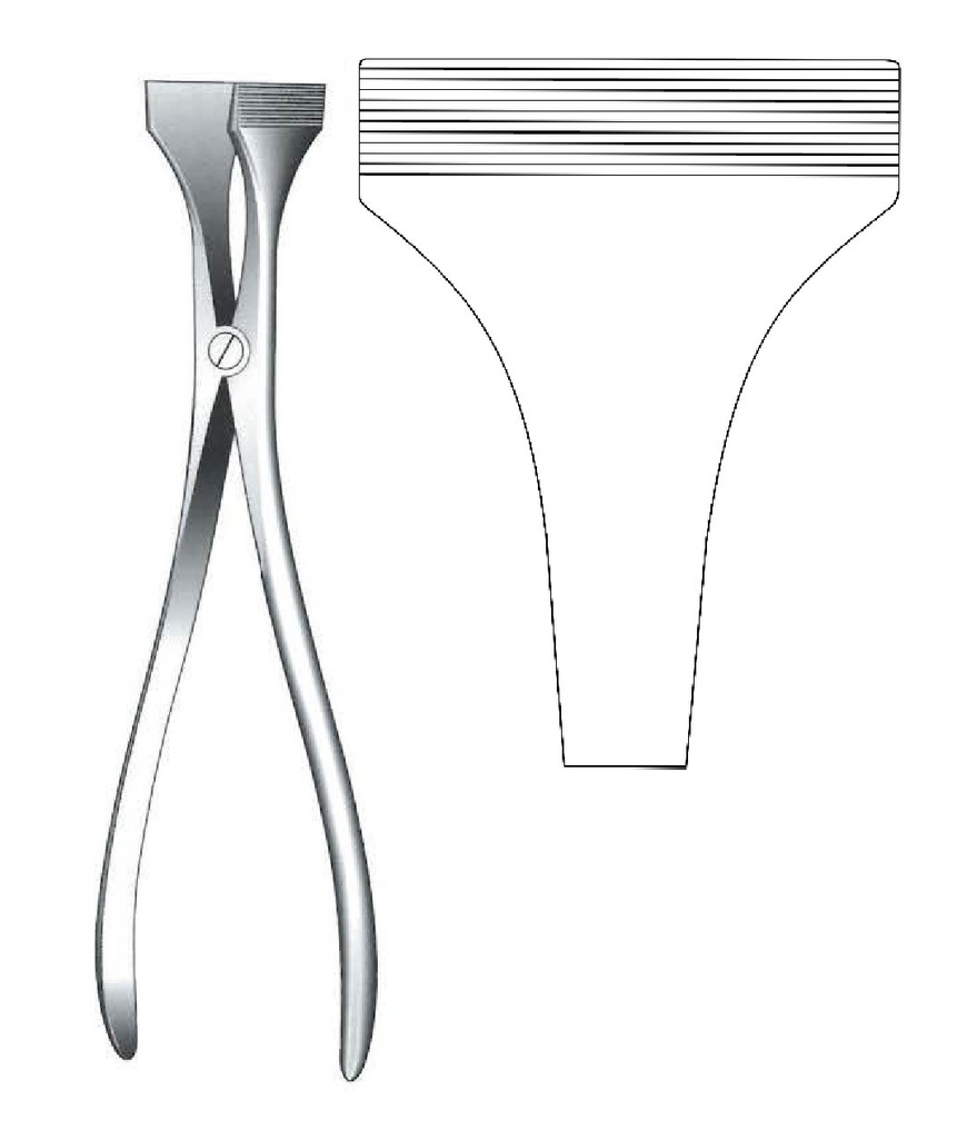 Hennig plaster separator - length = 28 cm / 11 "