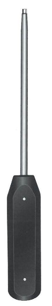 Hexagonal screwdriver, tip = 4.5 mm - length = 25 cm / 10 "