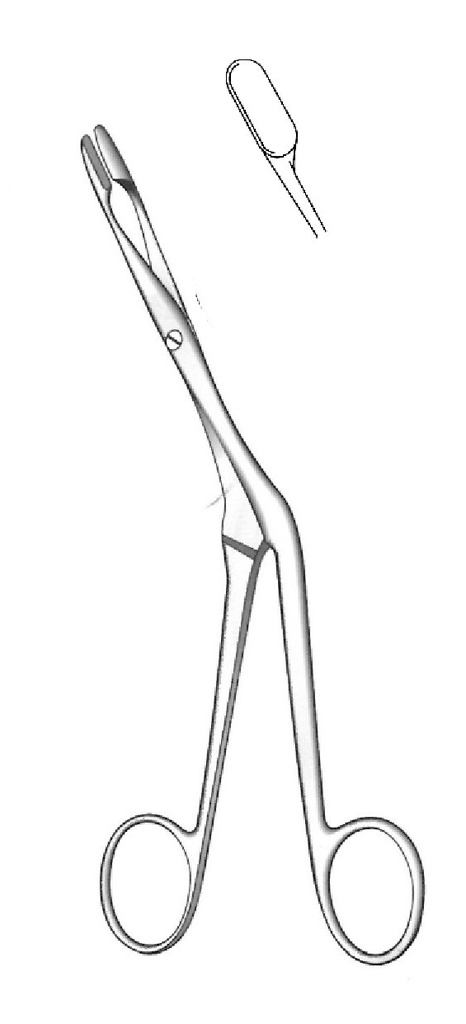 Pinza para pólipo y tabique Heymann, figura 1