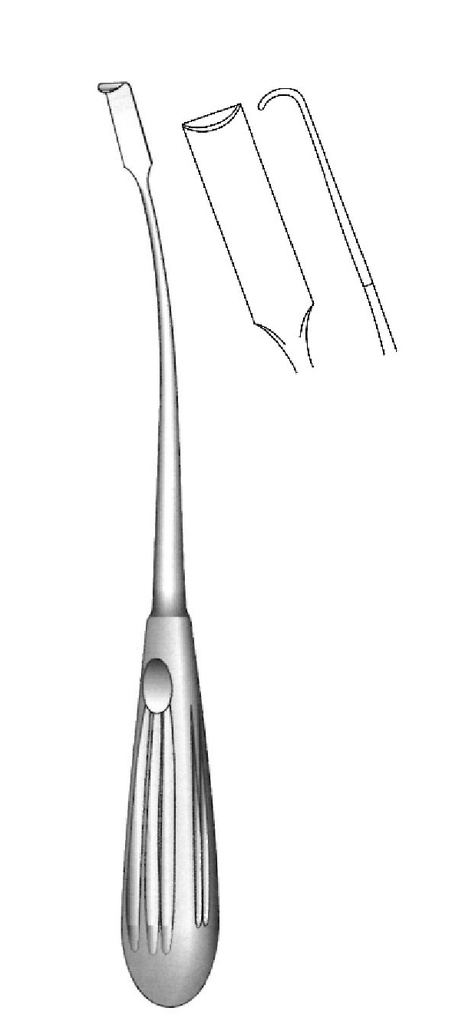 Holsher nervous root separator, curved