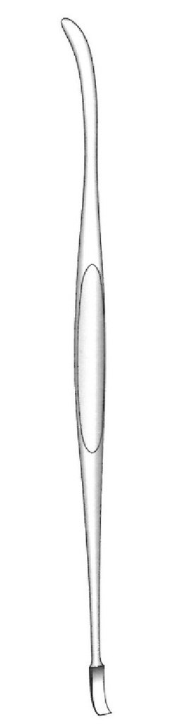 Elevador para tabique Howarth, doble punta, longitud 21 cm.