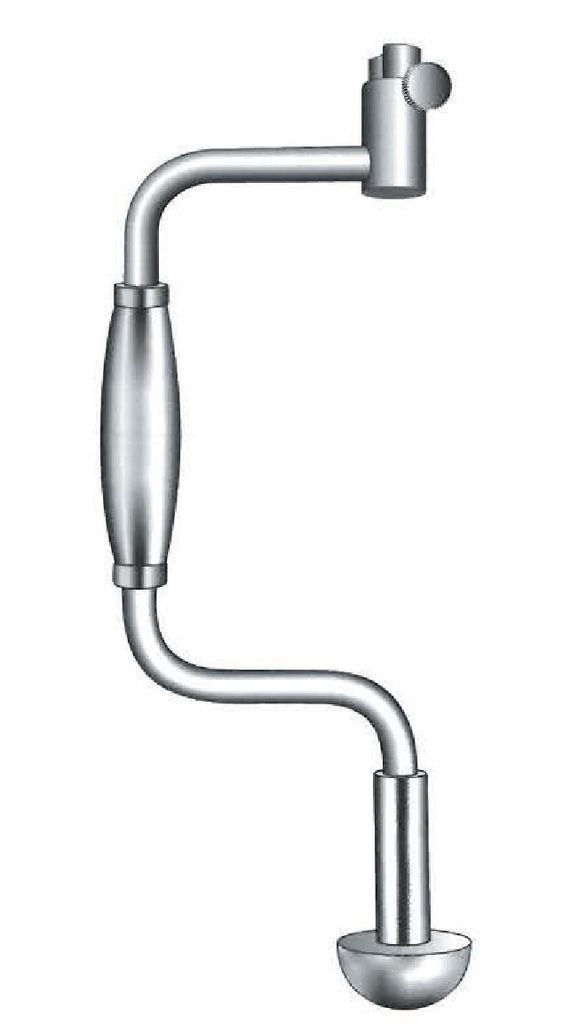 Only Hudson Manual Drill support with stainless steel handles