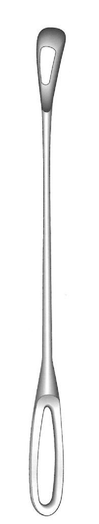 Cureta uterina tipo J.O.M.W, ancho = 9 mm