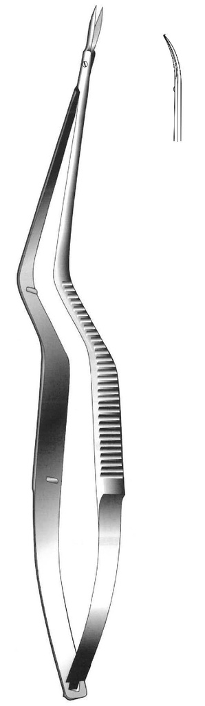 Jacobson Potts micro scissor, curve, Figure 2