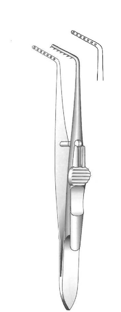 Jameson strabismus clamp, left
