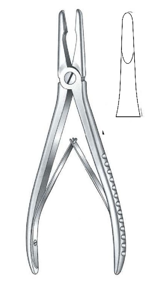 Gower with bone jansen with screw, straight