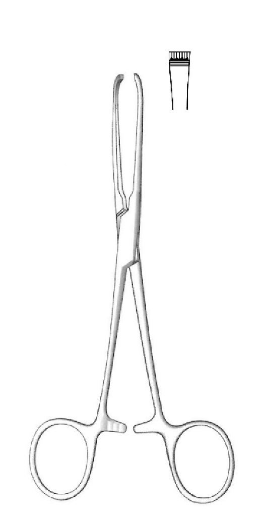 Pinza para tejido Judd-Allis - longitud = 19 cm / 7-1/2"