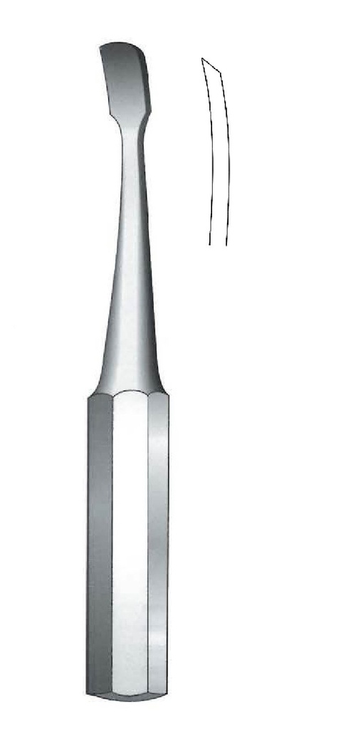 Elevador para periostio Key - longitud = 19 cm / 7-1/2"