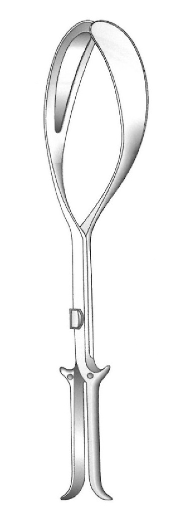 Obstetric clamp Kielland-Luikart