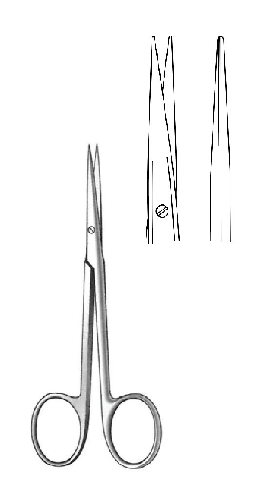 Scissors for kilner dissection, straight