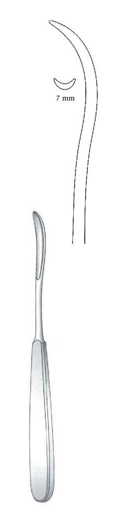 Koenig guide probe, wide = 7 mm