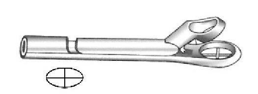 Krause biopsy clamp