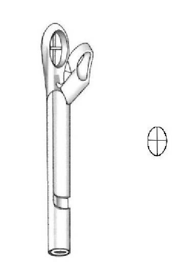 Broncoesophagoscopy clamp krause, Figure 2