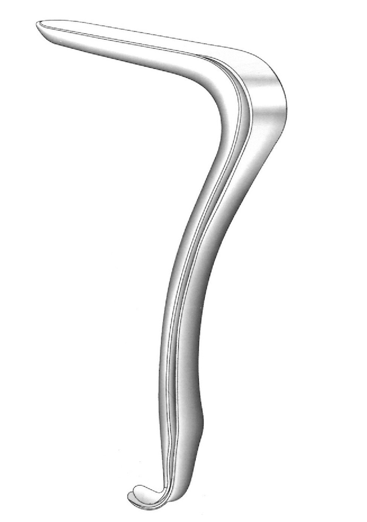 Kristeller vaginal spaculum and vaginal separator