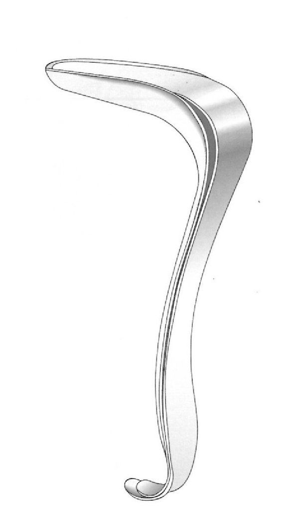 Kristeller vaginal spatulum and vaginal separator