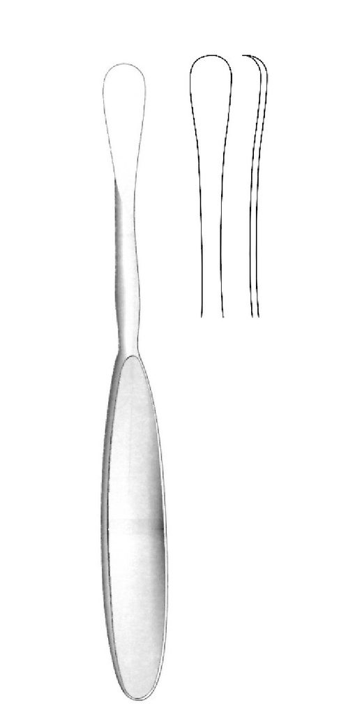 Lane Periosteal Elevator, Broad Blunt Tip