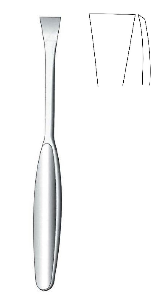 Langenbeck periosteal tube, width = 16 mm