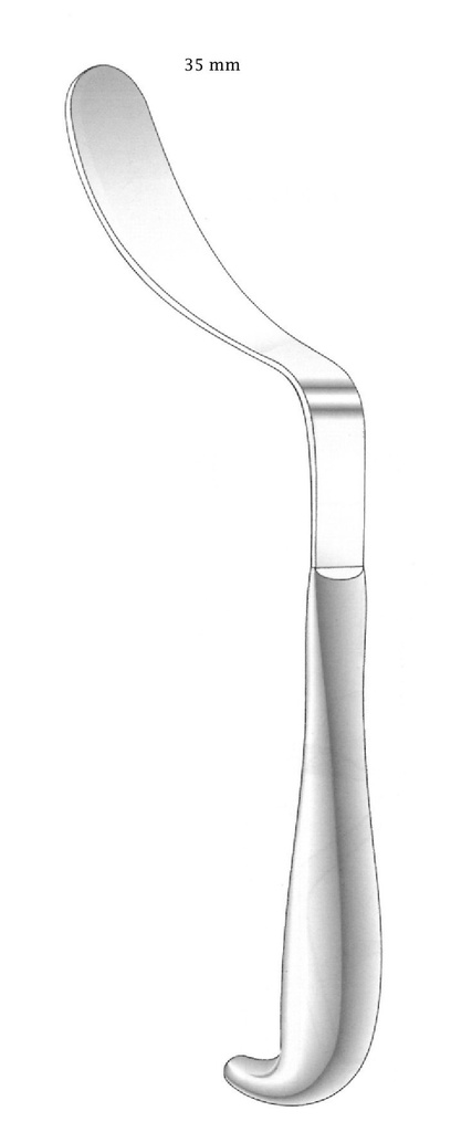 Legueu bladder separator, wide = 35 mm