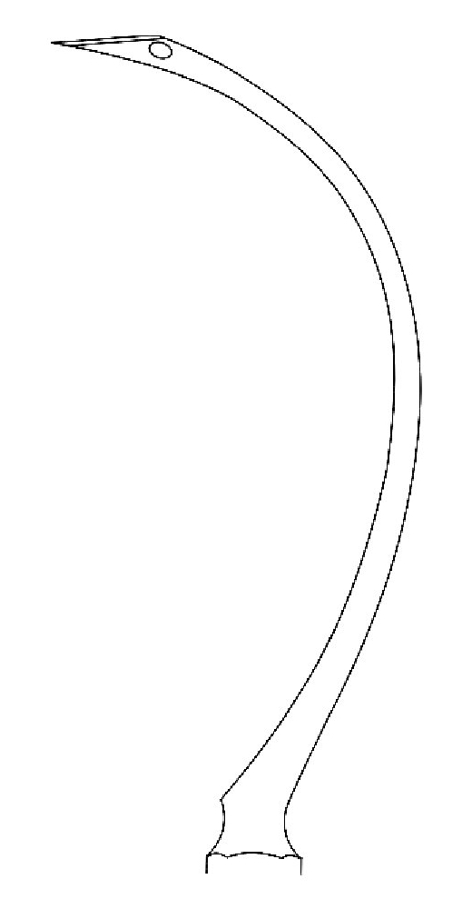 Legueu ligation needle