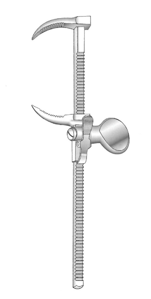 Aproximador para costillas Lemmon - longitud = 14 cm / 5-1/2&quot;