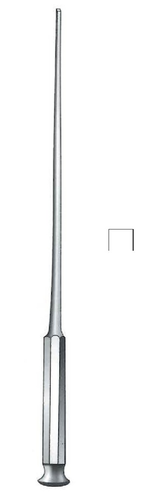Letourne chisel, tip = 6 mm