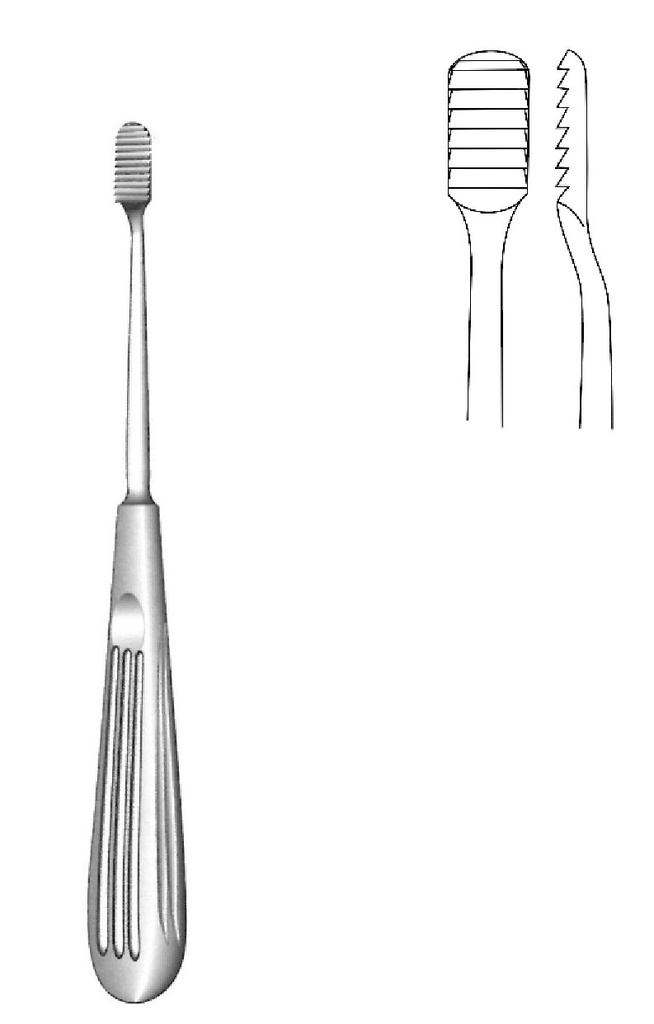 Raspador nasal Lewis, grueso
