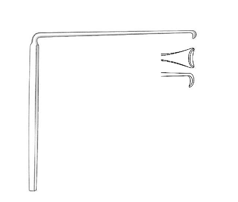 Love Nerve Root Retractor, Angle = 90°