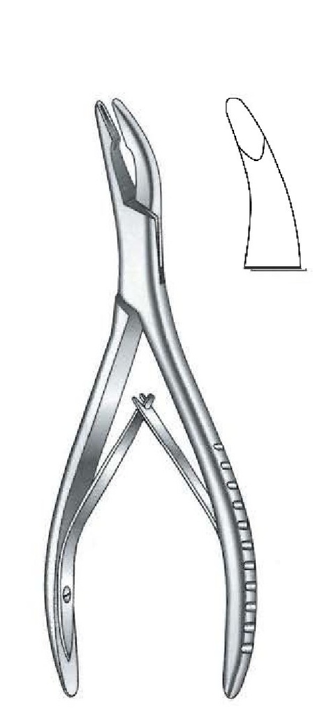 Gubia clamp for luer bone, light curve