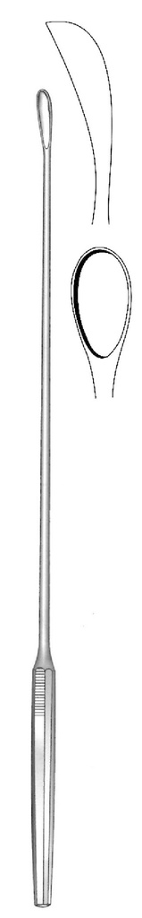 Luer-Koerte bile calculations spoon, wide = 11 mm