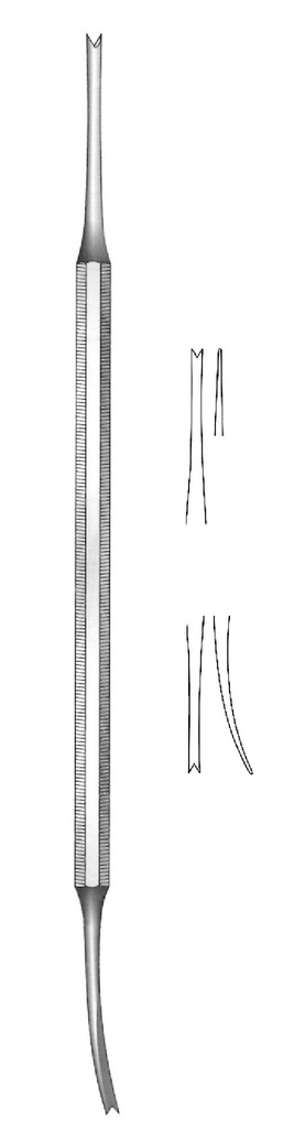 Taponador Luniatschek, punta = 2 mm