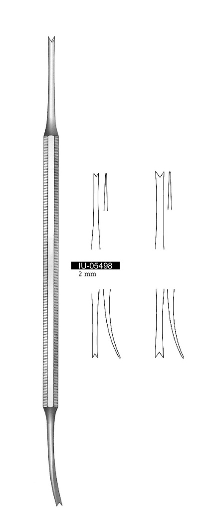 Luniatschek plugger, tip = 3 mm