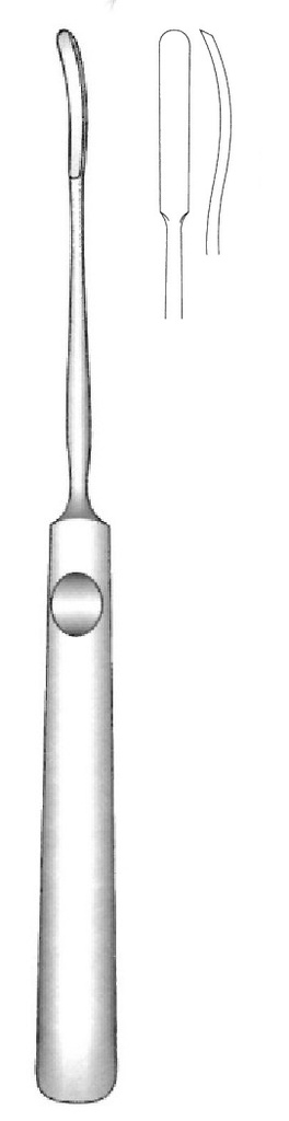 Elevador para periostio Marchac, punta = 3.5 mm