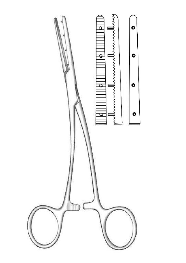 Pinza para agarrar el bocio Mastin