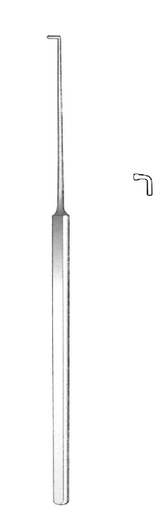 Buscador para mastoidectomía - punta = 2 mm