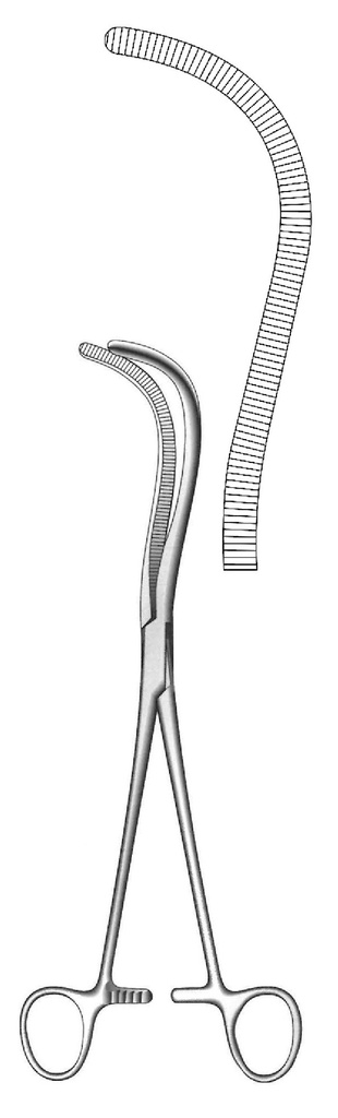 Pinza para pedículo renal Mayo-Guyon