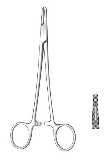 [IU-03237] Porta agujas Mayo-Hegar - longitud = 24 cm / 9-1/2"
