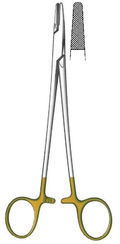 May -Hegar needles, Gold TC - length = 40 cm / 16 "