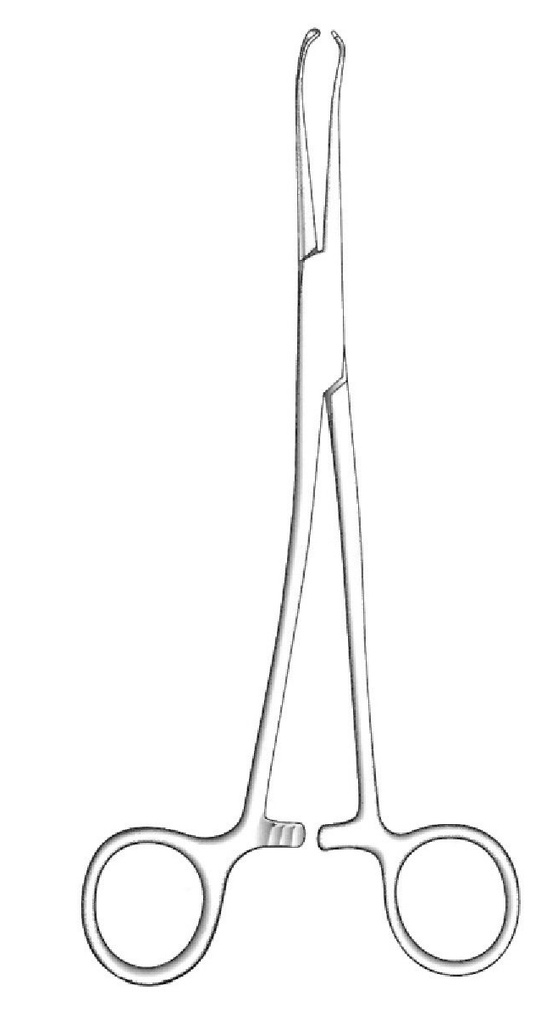 Pinza para agarre de hemorroides McGivney, recta