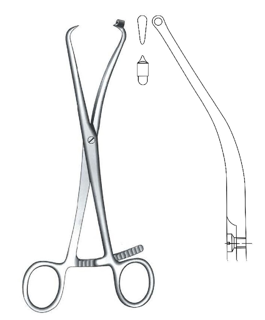 Meyer Repositioning Forceps with Drill Guide
