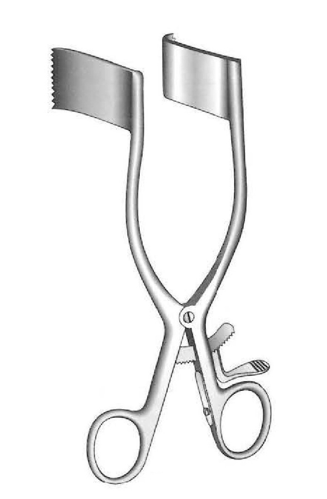 Separador para laminectomía Meyerding - valva = 22 x 60 mm