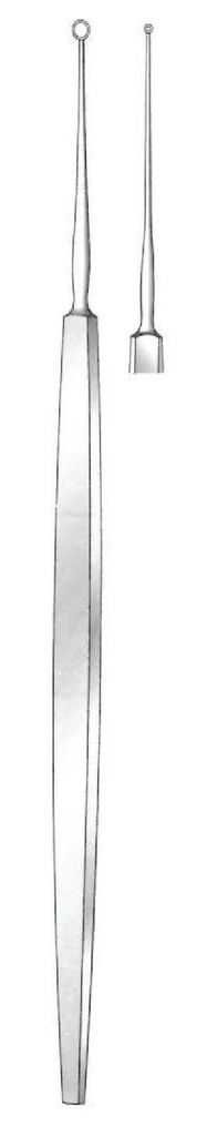 Meyhoefer chalazion curette - diameter = 1.0 mm