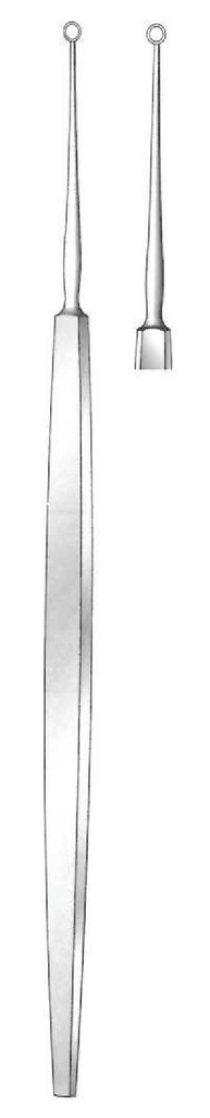 Cureta para chalazión Meyhoefer - diámetro = 2.5 mm