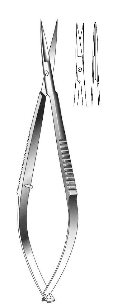 Micro scissor, straight - length = 12 cm / 5 "