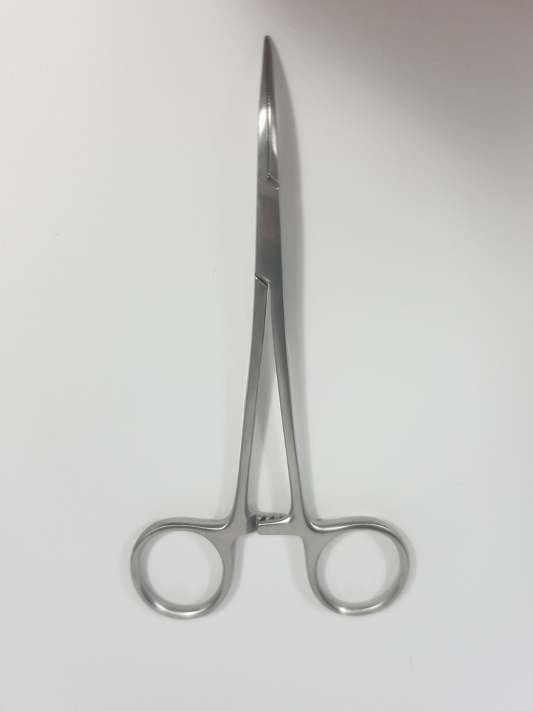 Pinza para arteria Micro-Mosquito, curva - longitud = 12 cm / 4-3/4"